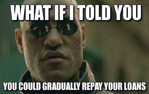 gradual student loan repayment