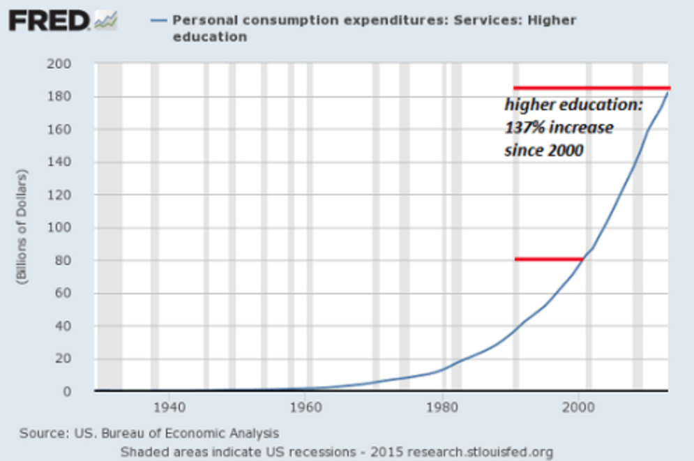 rising higher education costs